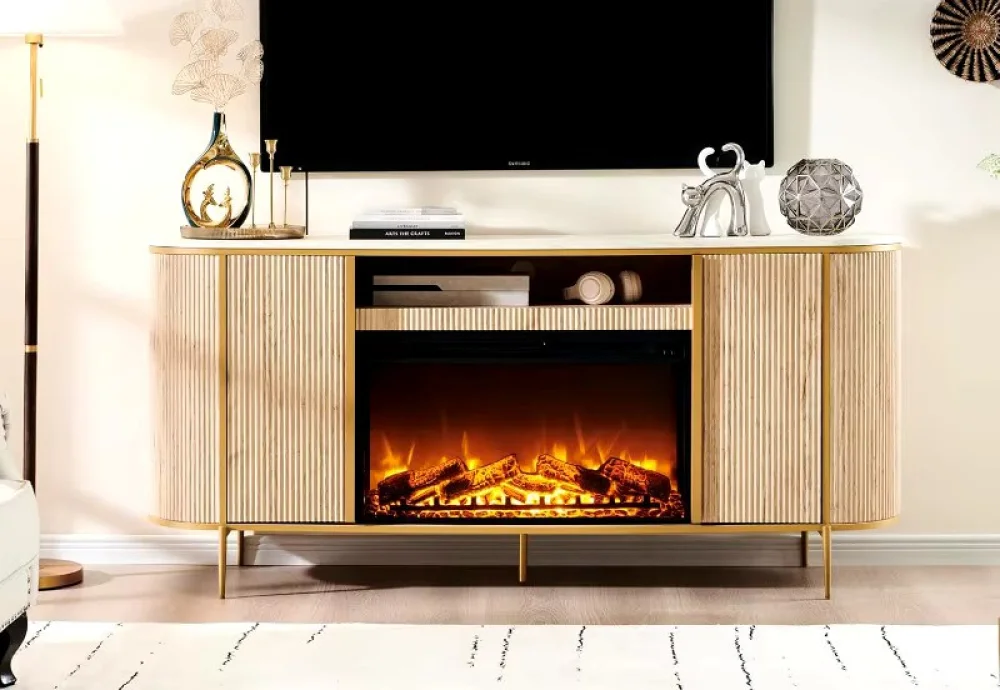 realistic electric log fireplace insert